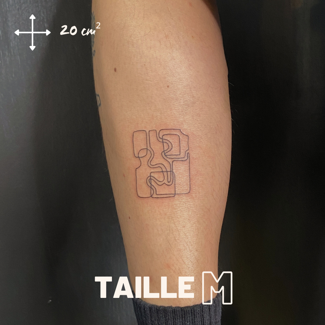 Tatouage Taille M - par Jaekyung