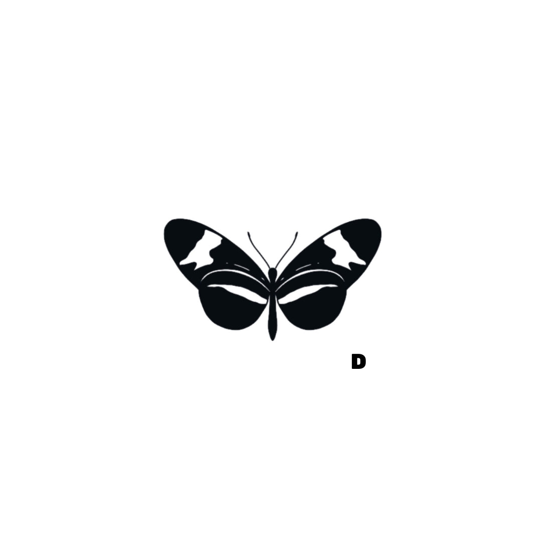 Planche flashs Papillons - par Mathilde