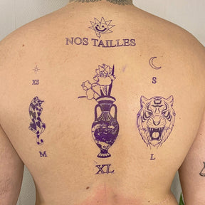 Tatouage Taille M - Adèle