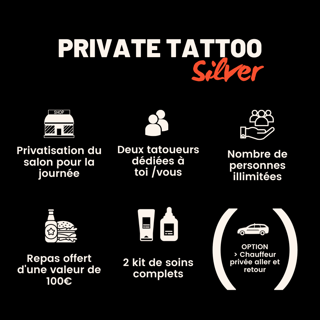 Private Tattoo™️ - le tatouage illimité mais en privée